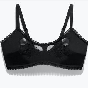 Savage X Fenty A Peek Behind the Lace Bralette - Size Medium - NWT